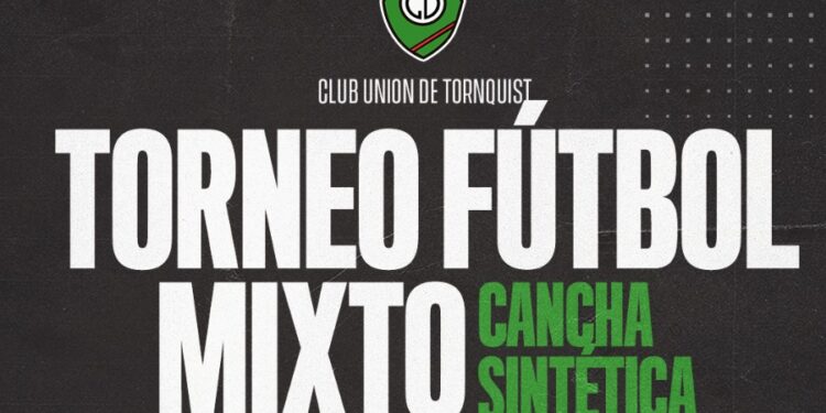 Torneo de Fútbol Mixto, este sábado en el Club Unión