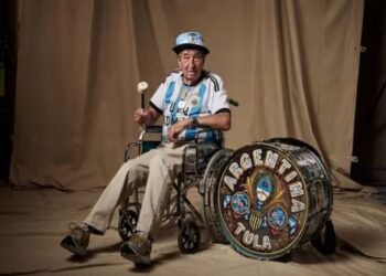 Murió Tula, el militante peronista que se convirtió en el hincha más famoso de la selección argentina