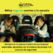 Niños seguros en el auto rumbo a la escuela