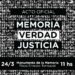 Acto oficial por el Día de la Memoria por la Verdad y la Justicia