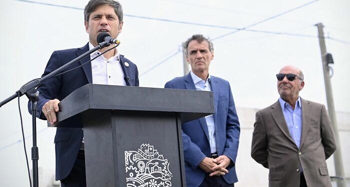 Kicillof inauguró obras de pavimentación y una nueva estación transformadora en Coronel Suárez