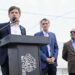 Kicillof inauguró obras de pavimentación y una nueva estación transformadora en Coronel Suárez