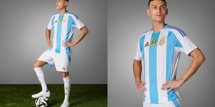 Un salario mínimo no alcanza para la camiseta de jugador, el short y las medias de la Selección Argentina