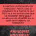 El Partido Justicialista de Tornquist invita a Ud. al acto de Memoria, Verdad y Justicia