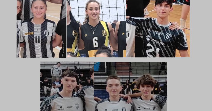Voley: Seis jugadores de la comarca en lo más alto del Bataracito de Olavarría.