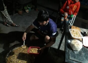 Se montó una olla popular en Sierra