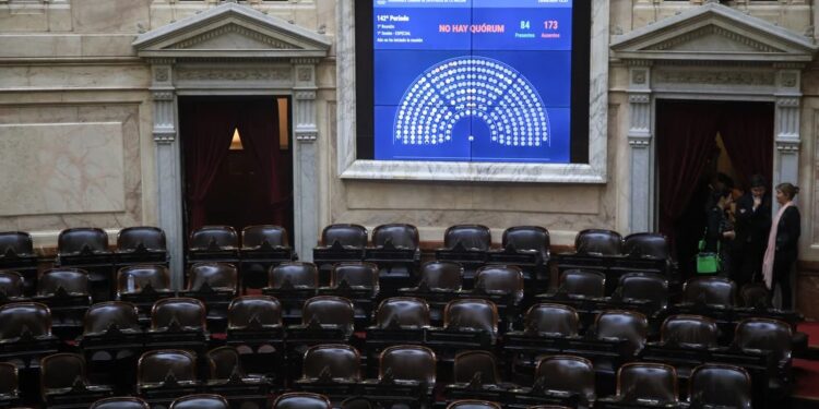 Se cayó la sesión pedida por la oposición para tratar la reforma jubilatoria: la UCR no dio quórum y ayudó al oficialismo