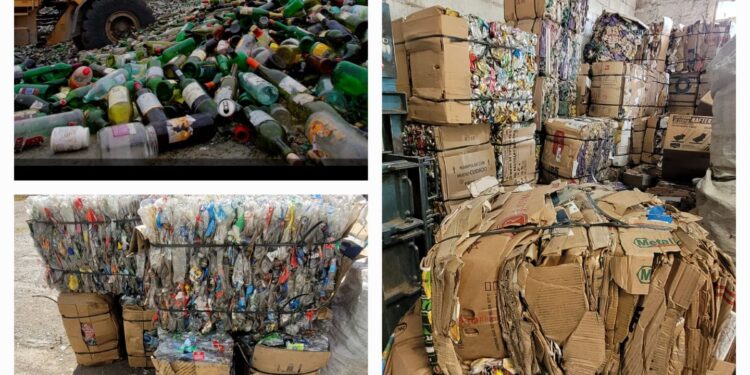 Se entregaron casi 50.000 kilos de material reciclado