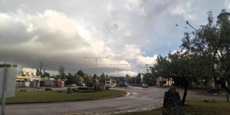 Las lluvias superaron los 100 mm en toda la zona serrana.