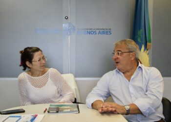 Bordoni se reunió con ministros de la Provincia de Buenos Aires