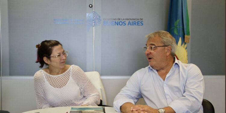 Bordoni se reunió con ministros de la Provincia de Buenos Aires