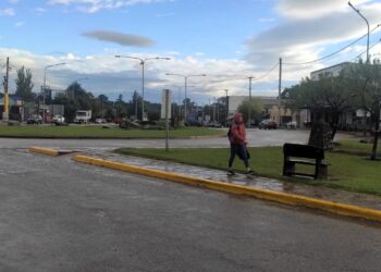 Amanecer lluvioso en la sierras. Como sigue el día.