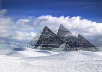 Hallaron una pirámide en la Antártida idéntica a las de Egipto: cómo podría haberse formado