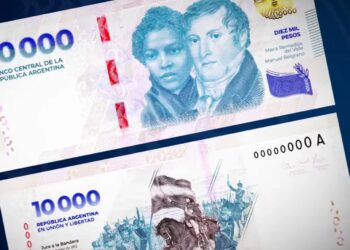 Nuevo billete de 10.000 pesos: medidas de seguridad y consejos para evitar estafas