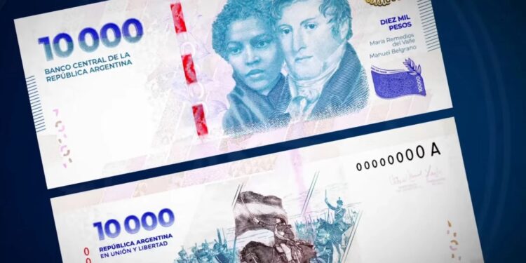 Nuevo billete de 10.000 pesos: medidas de seguridad y consejos para evitar estafas