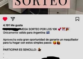 ¡Cuidado con los sorteos de Instagram!: nueva modalidad de estafa