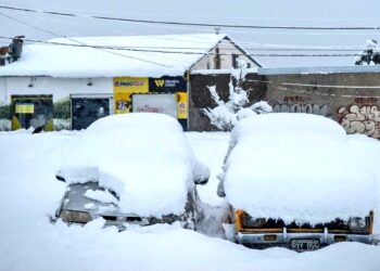 Impactante: así fue la nevada histórica que llegó a Bariloche en un momento inesperado del año