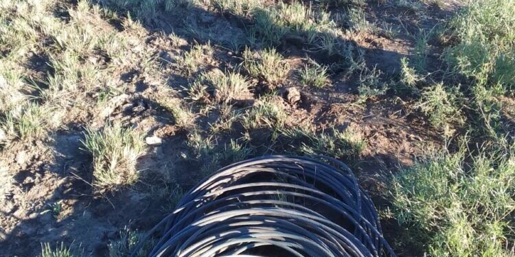 Por el intento de robo de cables hubo graves problemas de tensión en la comarca