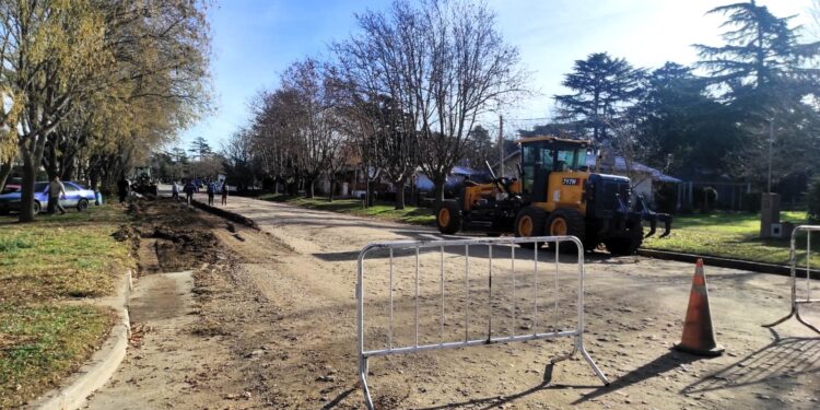 Intervención de Avenida Sarmiento en Sierra : “El trabajo se hará en etapas”