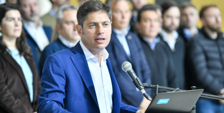 Kicillof: “Reclamamos por los 17 millones de bonaerenses que son damnificados por los recortes del Gobierno nacional»