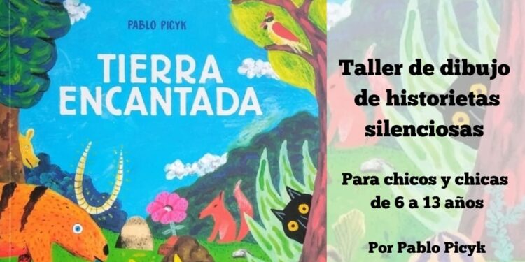 Pablo Picyk brindará un taller de dibujo de historietas silenciosas en la Macedonio