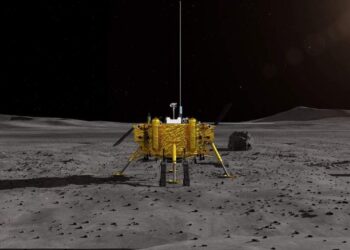 La nave espacial china Chang’e-6 aterrizó en la cara oculta de la Luna