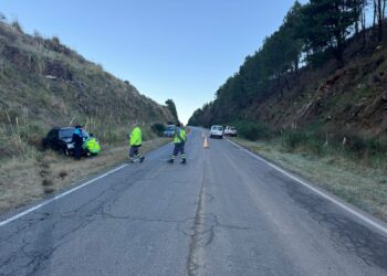 La helada provocó un despiste en el Abra de la Ventana