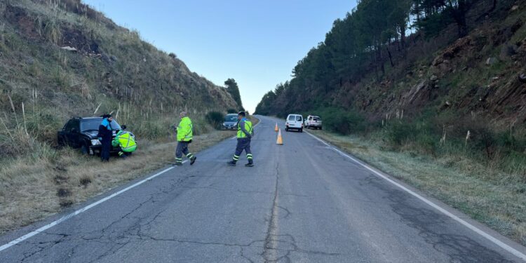 La helada provocó un despiste en el Abra de la Ventana