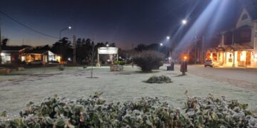 Sierra de la Ventana helada: la mínima a las 8 llega a -3°