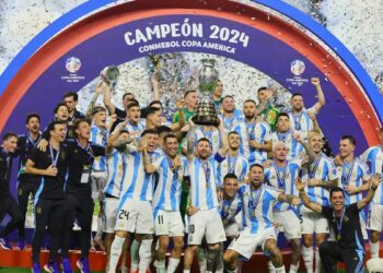 Con un golazo de Lautaro Martínez, Argentina venció a Colombia y es el bicampeón de la Copa América