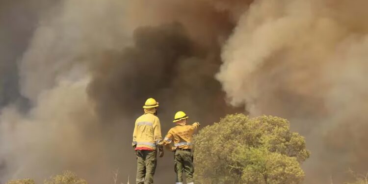 Córdoba: el fuego afectó más de 6.000 hectáreas pero sería contenido en las próximas horas