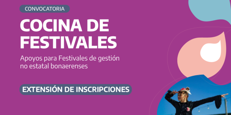 La Provincia extiende la inscripción a “Cocina de Festivales”