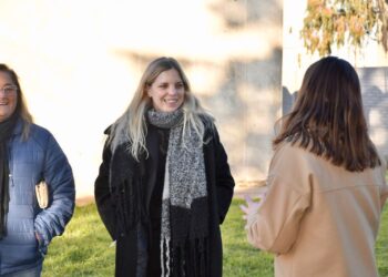 Estefania Bordoni anunció la construcción de dos aulas en la Escuela Agraria Nº 1