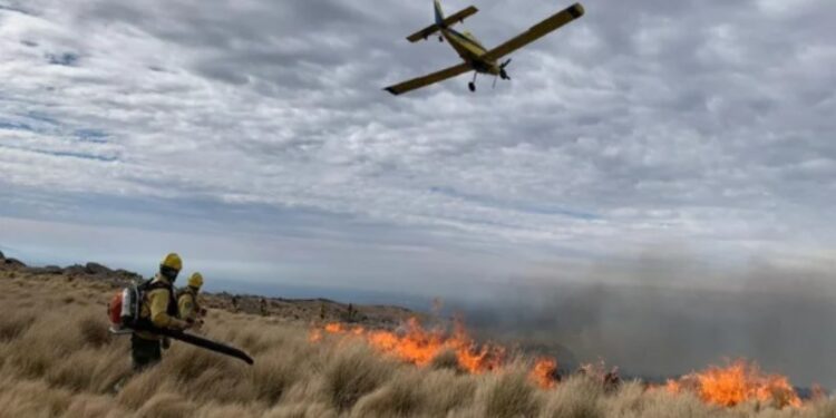 Preocupación en Córdoba: el fuego ya consumió unas 3.500 hectáreas en el cerro Champaquí