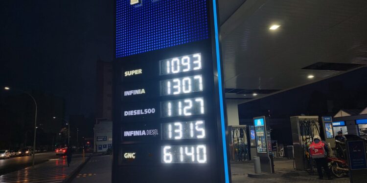 Otra suba de los combustibles a partir de hoy.