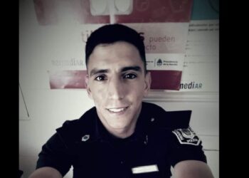 Se pintará una estrella amarilla por el policía fallecido en Bahía