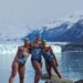 Tras nadar a orillas del glaciar Perito Moreno, María Eugenia Haun contó sus vivencias