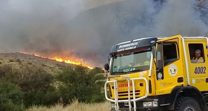 Martín Hagg: “Ya estamos trabajando en corta fuegos”