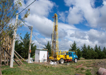 Avanza la obra de optimización del sistema de agua potable en Chasicó