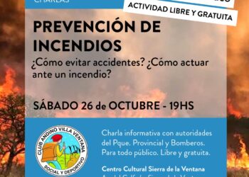 Charla «Prevención de incendios»