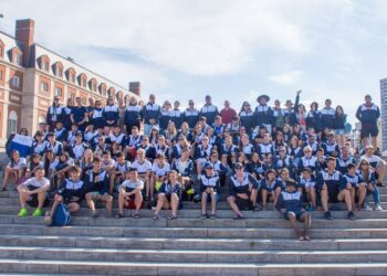 La delegación de Tornquist está en Mar del Plata dividida en dos hoteles.