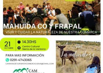 9° Charla sobre Servicios Turísticos y Atracciones de nuestra Comarca Sierras de la Ventana.