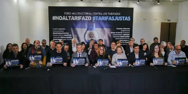 Se viene el apagón nacional para protestar por los tarifazos en los servicios públicos