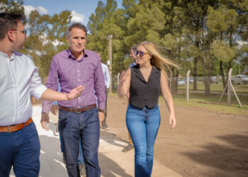 Estefanía Bordoni recibió al Ministro de Infraestructura de la Provincia Gabriel Katopodis