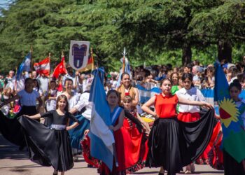 Lucía Urriaga entre los Juegos Bonaerenses y el desfile