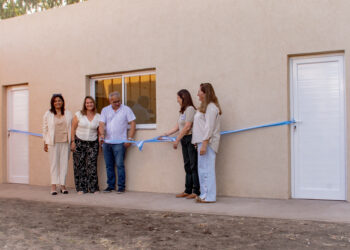Sergio Bordoni inauguró dos aulas en la Escuela Agraria Nº 1