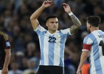 Lautaro le dio el triunfo a la Selección Argentina y alcanzó a Diego Maradona