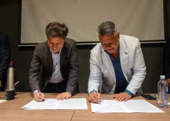 La AFA y Axel Kicillof acordaron que la Selección argentina será local en el Ciudad de La Plata