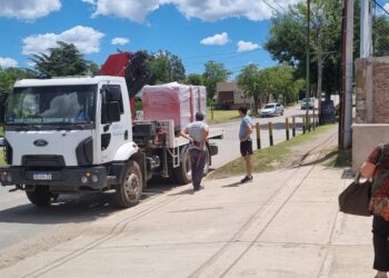 Llegó el nuevo generador para el Hospital de Sierra de la Ventana.