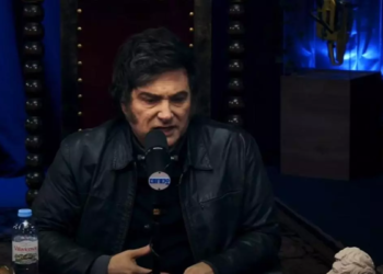 Milei visitó al Gordo Dan en La Misa y dijo que Cristina “tiene que estar presa” y a Kueider “lo tienen que echar a patadas”